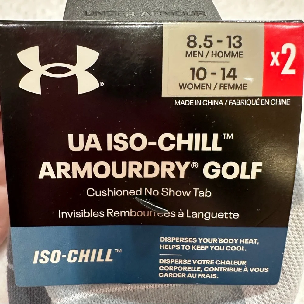Under Armour Men's ISO-Chill Golf Socks - Picture 6 of 8